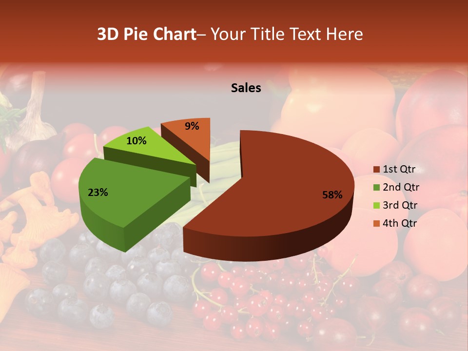 Zucchini Currant Courgette PowerPoint Template