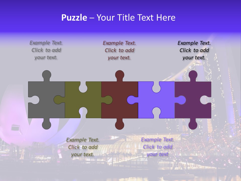 Skyline Sky Tourism PowerPoint Template