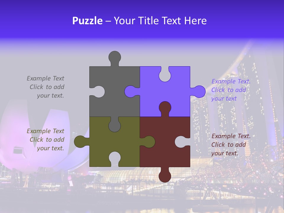 Skyline Sky Tourism PowerPoint Template