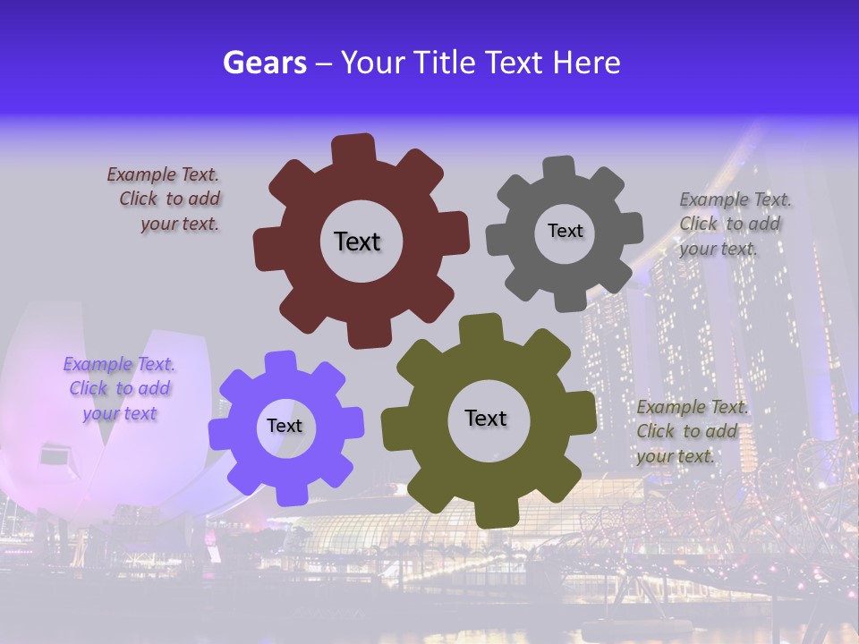 Skyline Sky Tourism PowerPoint Template