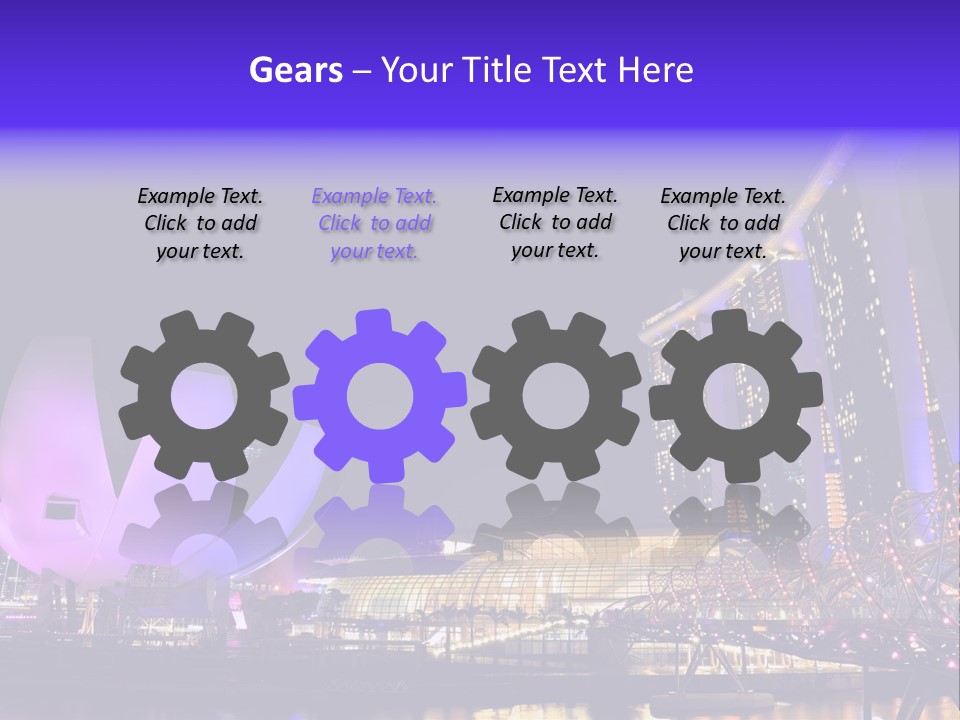 Skyline Sky Tourism PowerPoint Template