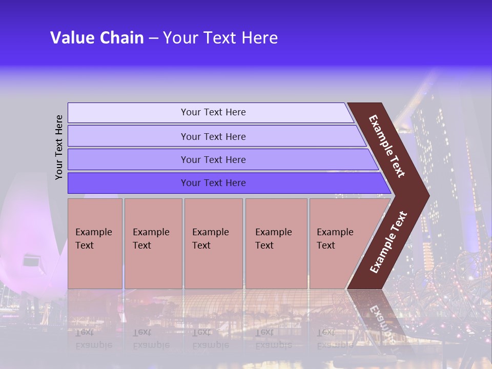 Skyline Sky Tourism PowerPoint Template