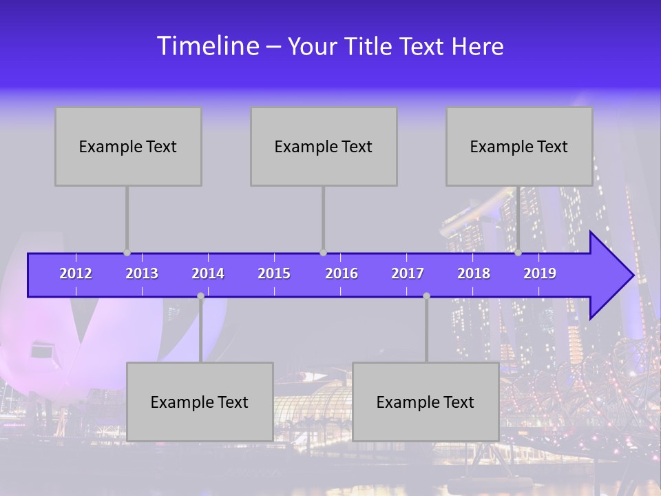 Skyline Sky Tourism PowerPoint Template