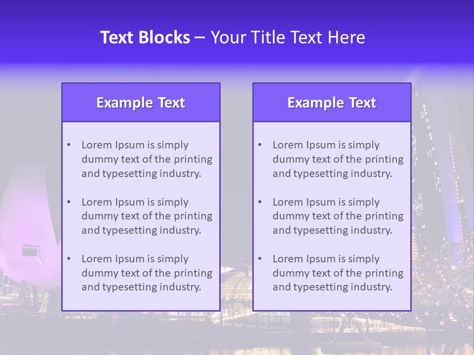 Skyline Sky Tourism PowerPoint Template
