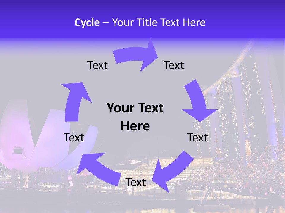 Skyline Sky Tourism PowerPoint Template
