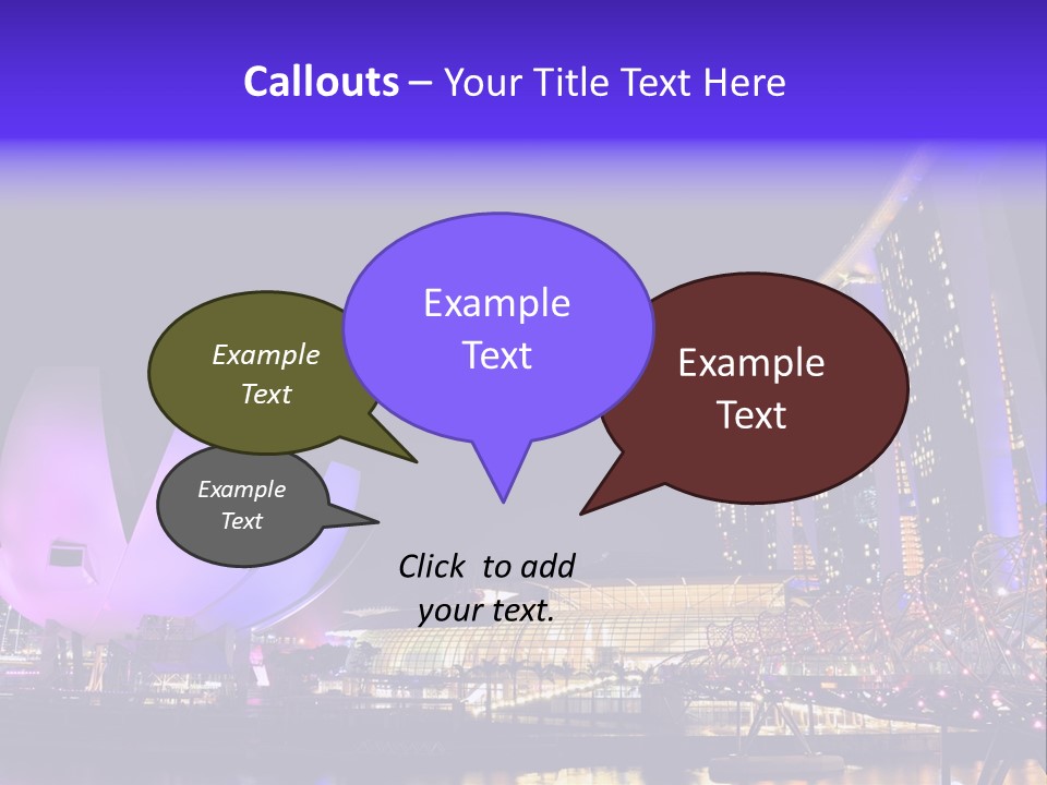 Skyline Sky Tourism PowerPoint Template