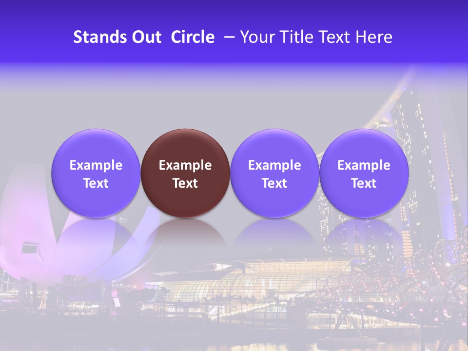 Skyline Sky Tourism PowerPoint Template