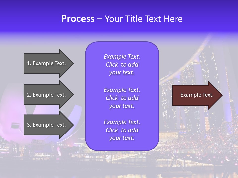 Skyline Sky Tourism PowerPoint Template