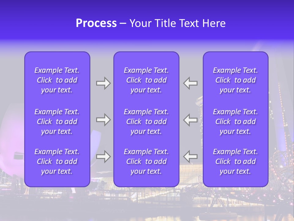 Skyline Sky Tourism PowerPoint Template