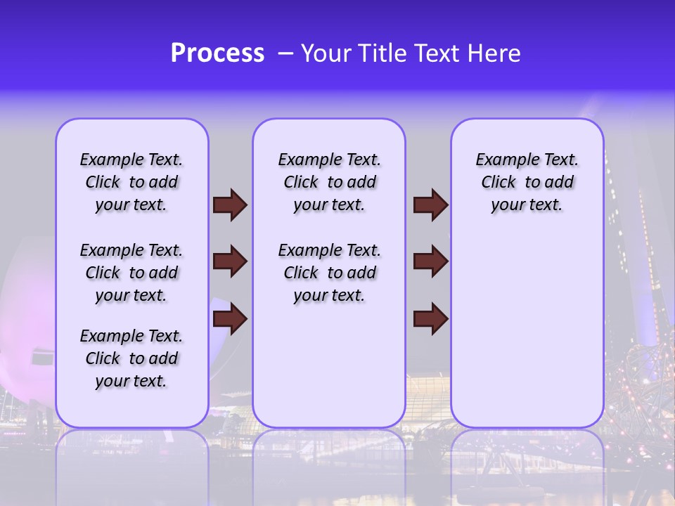 Skyline Sky Tourism PowerPoint Template
