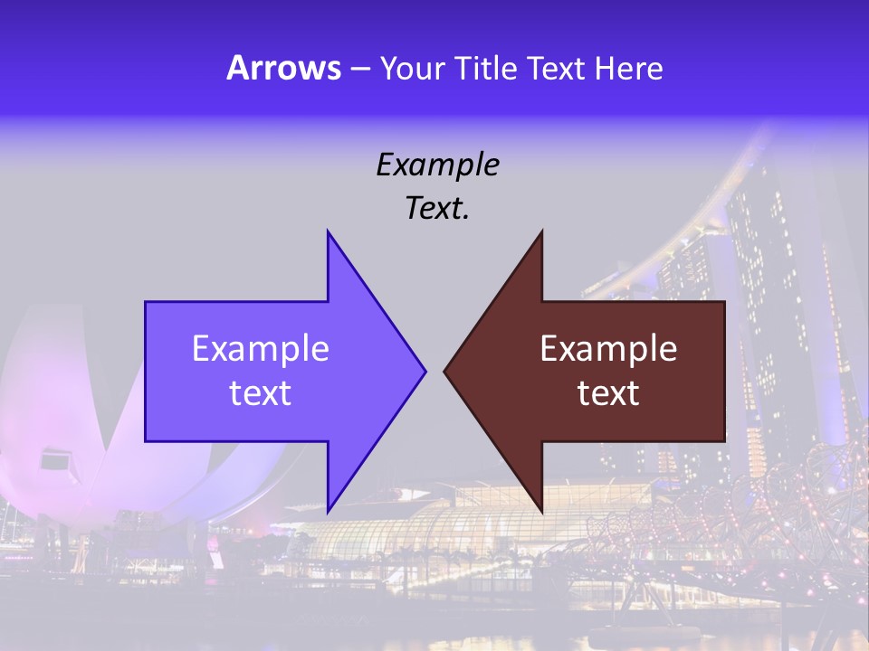 Skyline Sky Tourism PowerPoint Template