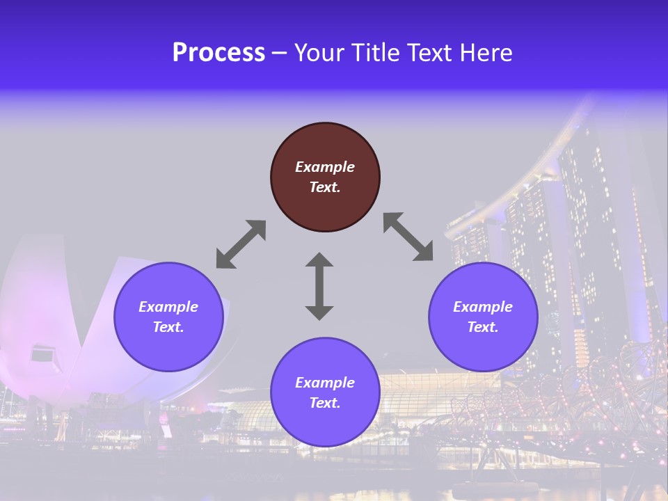 Skyline Sky Tourism PowerPoint Template