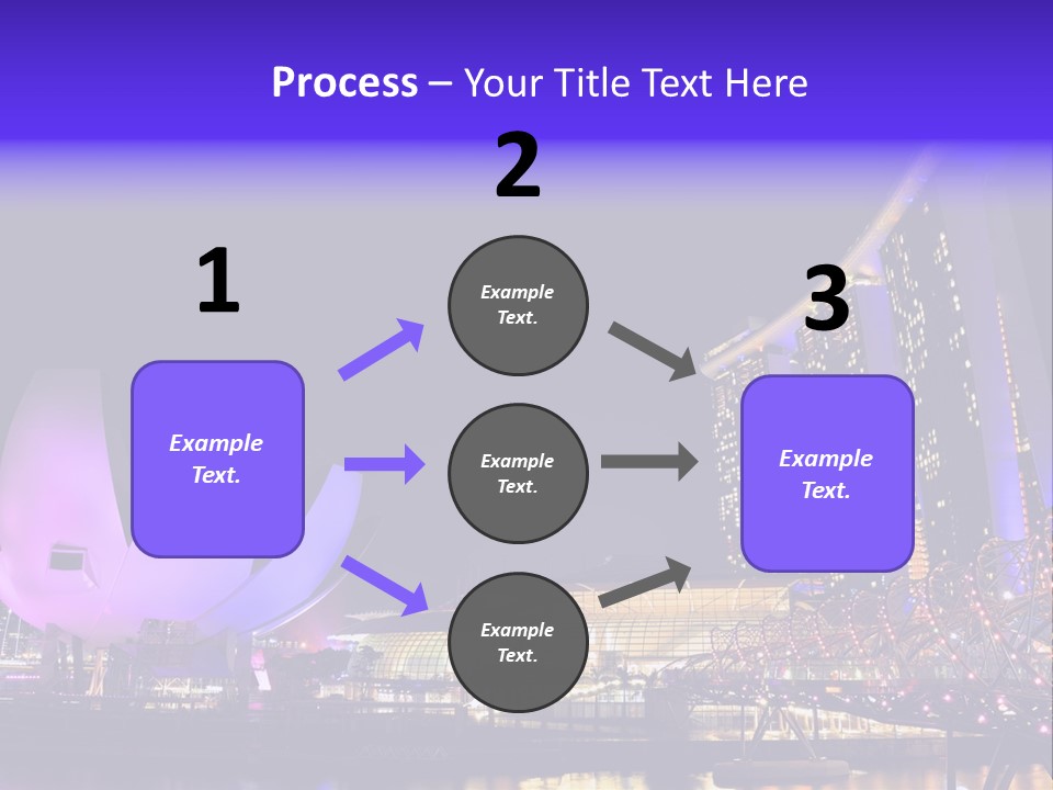 Skyline Sky Tourism PowerPoint Template