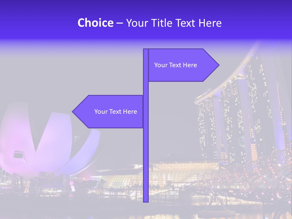 Skyline Sky Tourism PowerPoint Template