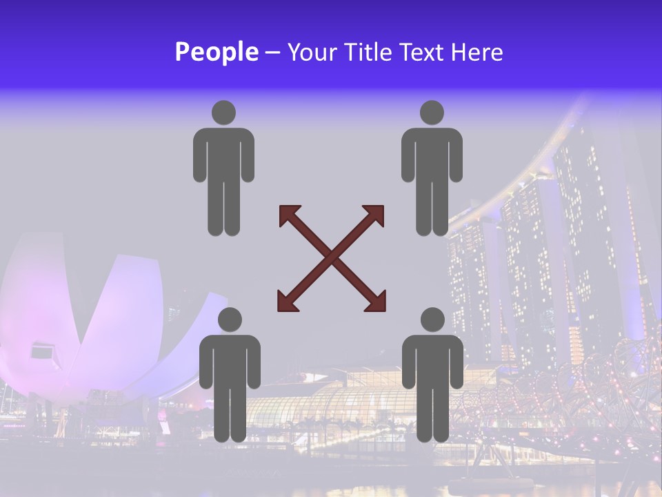 Skyline Sky Tourism PowerPoint Template