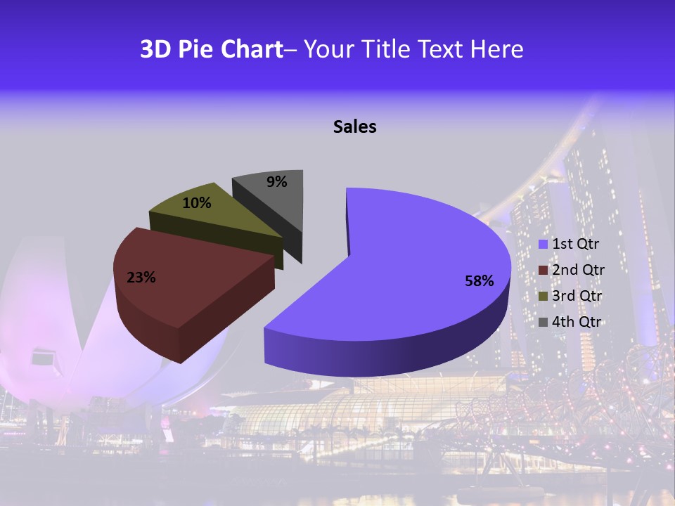 Skyline Sky Tourism PowerPoint Template