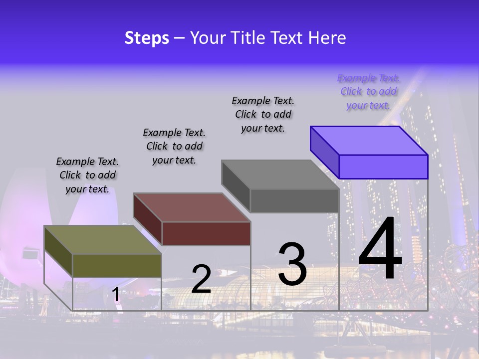 Skyline Sky Tourism PowerPoint Template