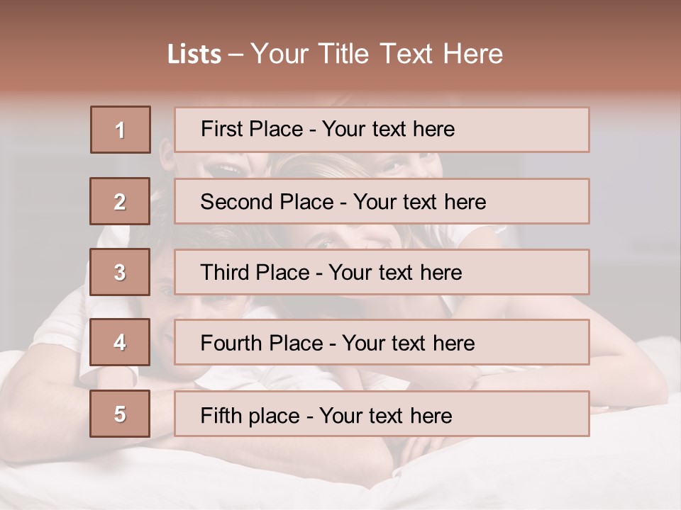 People Happy Portrait PowerPoint Template