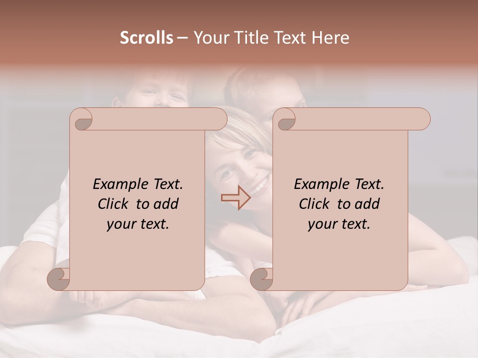 People Happy Portrait PowerPoint Template