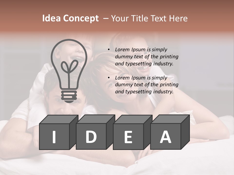 People Happy Portrait PowerPoint Template