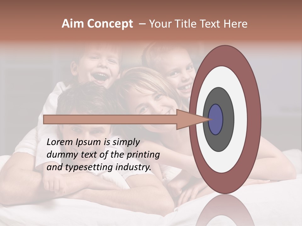 People Happy Portrait PowerPoint Template