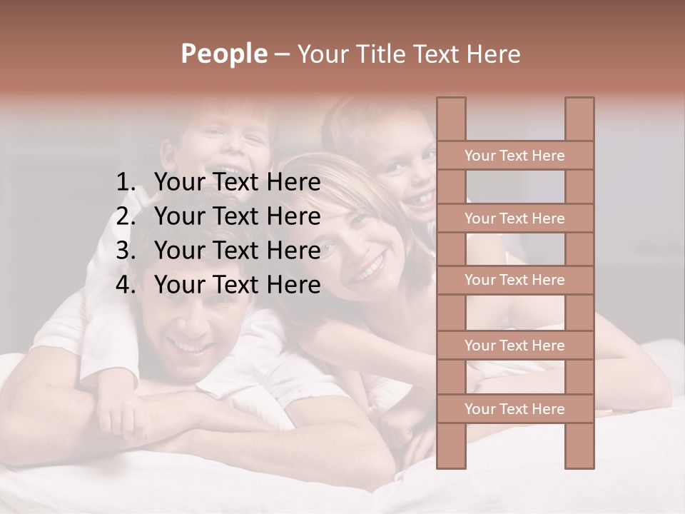 People Happy Portrait PowerPoint Template