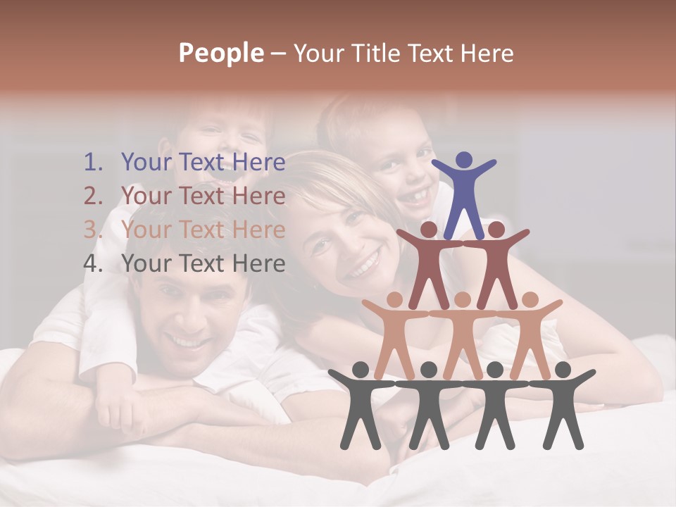 People Happy Portrait PowerPoint Template