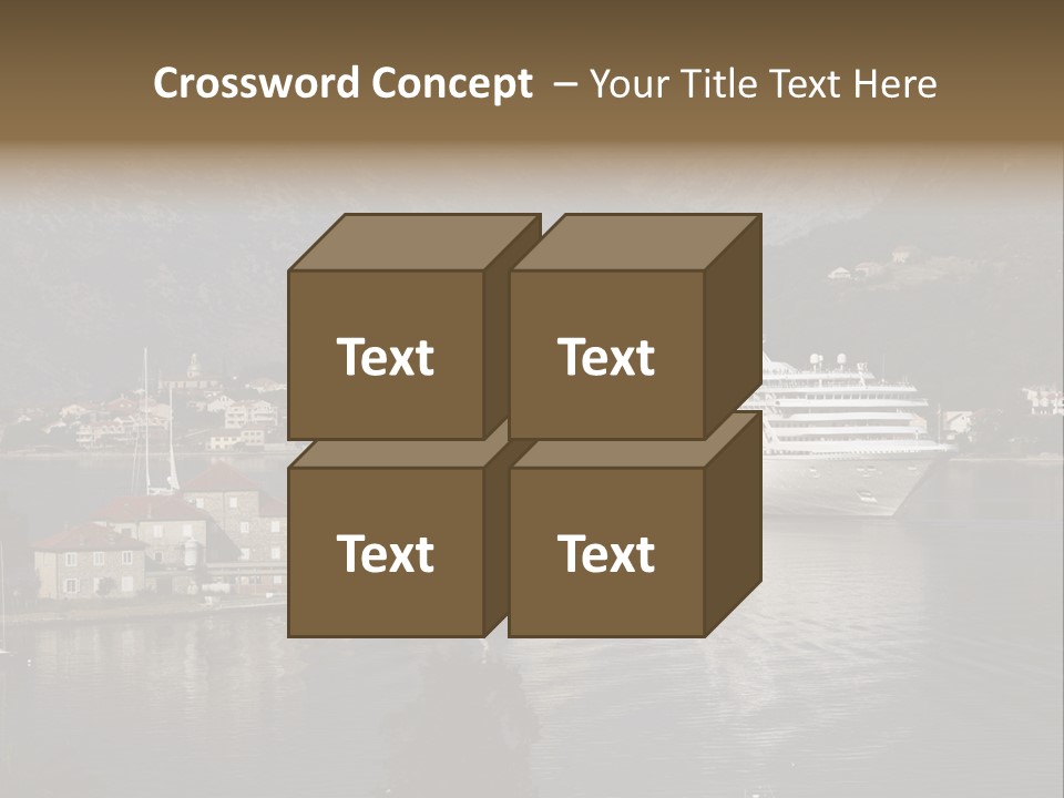 Vacation Leisure Luxury PowerPoint Template
