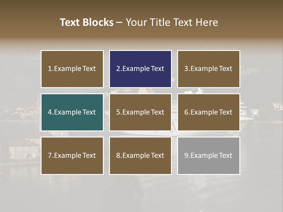 Vacation Leisure Luxury PowerPoint Template