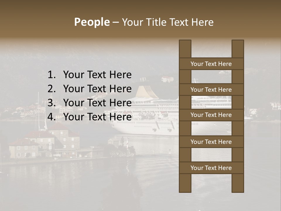 Vacation Leisure Luxury PowerPoint Template