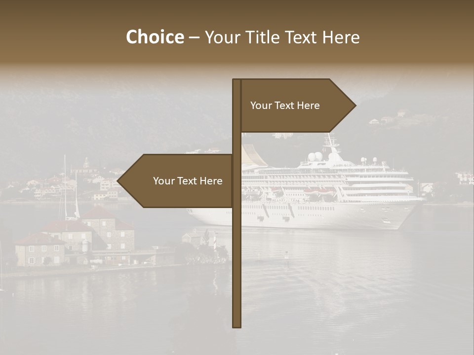 Vacation Leisure Luxury PowerPoint Template