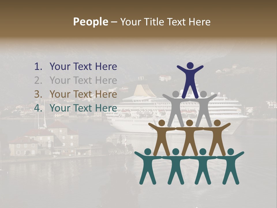 Vacation Leisure Luxury PowerPoint Template