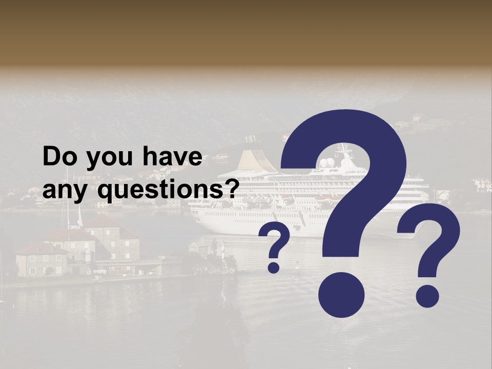 Vacation Leisure Luxury PowerPoint Template