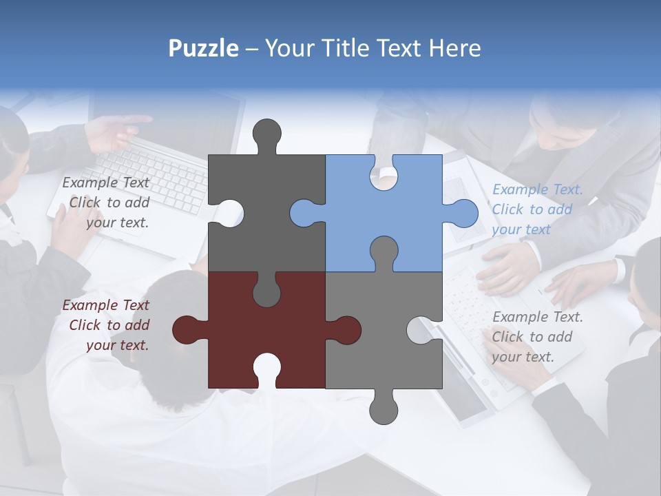 Company Male Consulting PowerPoint Template