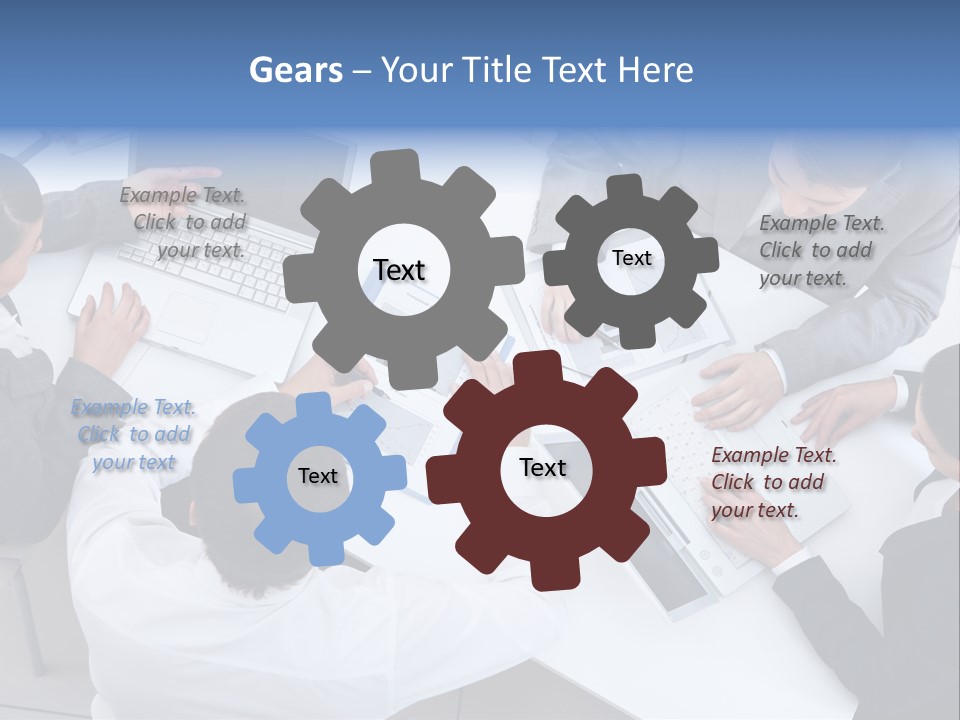 Company Male Consulting PowerPoint Template