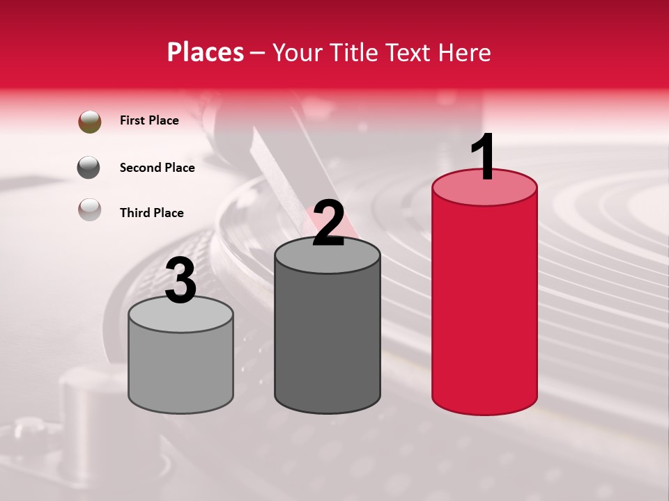 Single Technology White PowerPoint Template