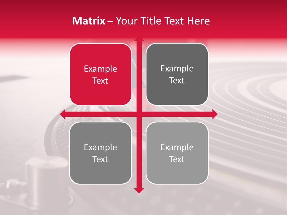 Single Technology White PowerPoint Template