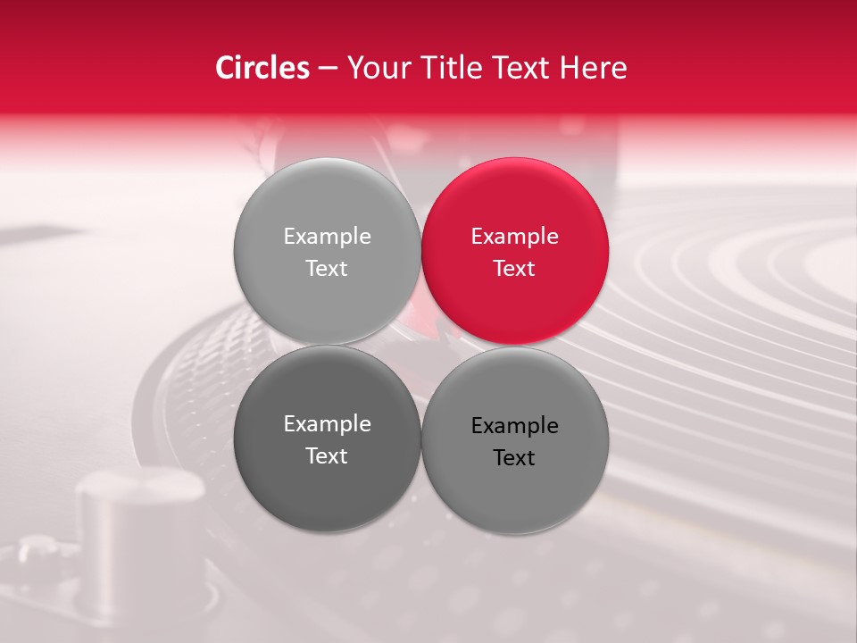 Single Technology White PowerPoint Template