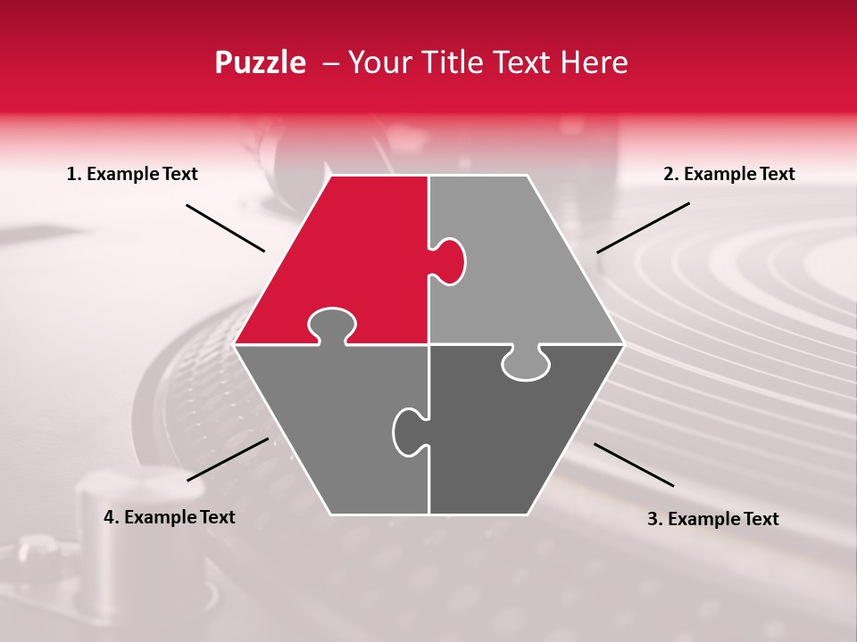 Single Technology White PowerPoint Template