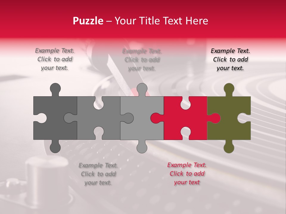 Single Technology White PowerPoint Template