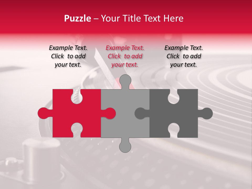 Single Technology White PowerPoint Template