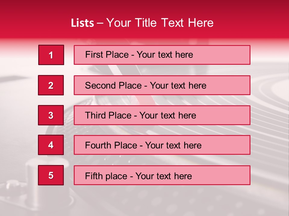 Single Technology White PowerPoint Template