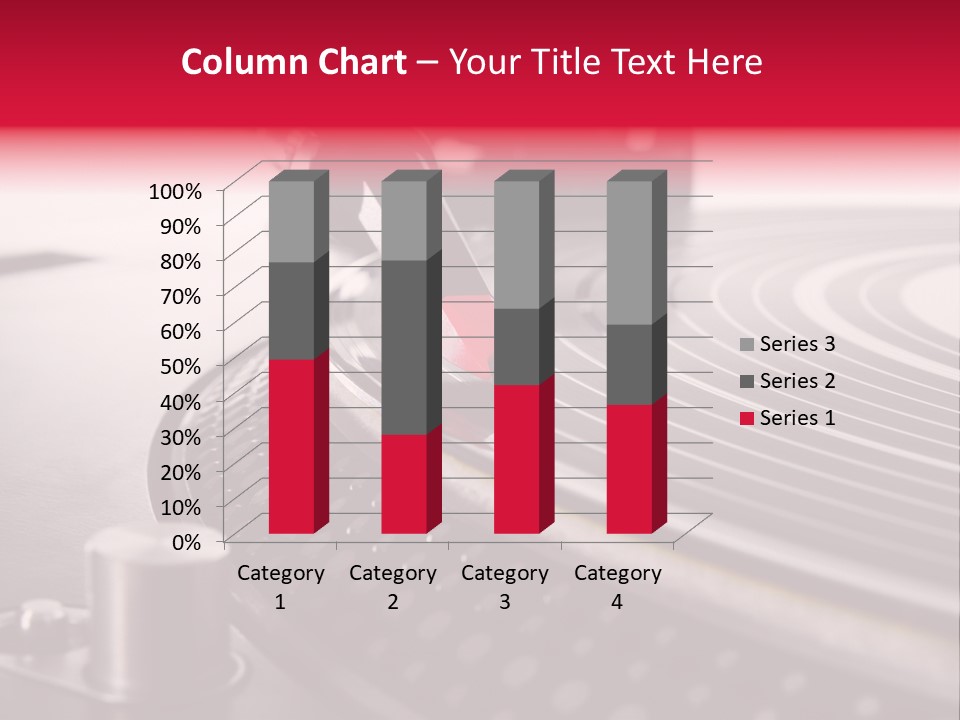 Single Technology White PowerPoint Template