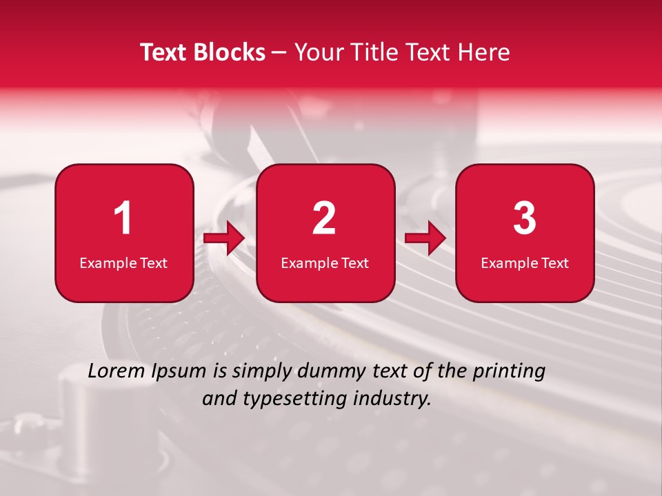 Single Technology White PowerPoint Template
