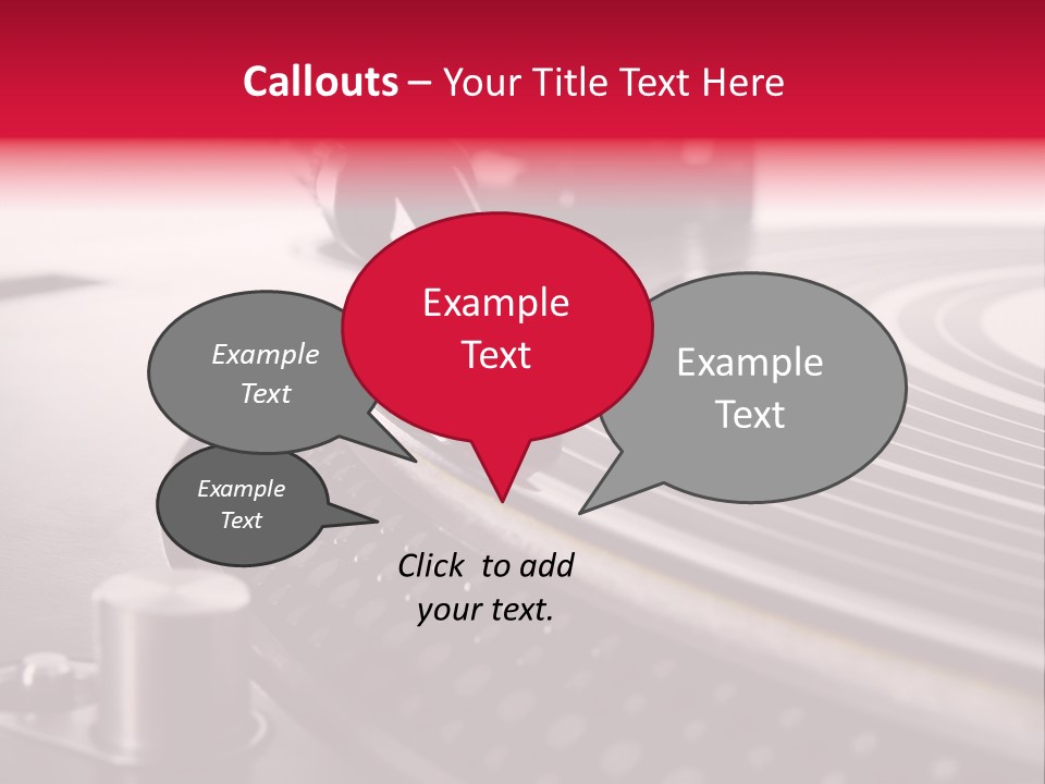 Single Technology White PowerPoint Template