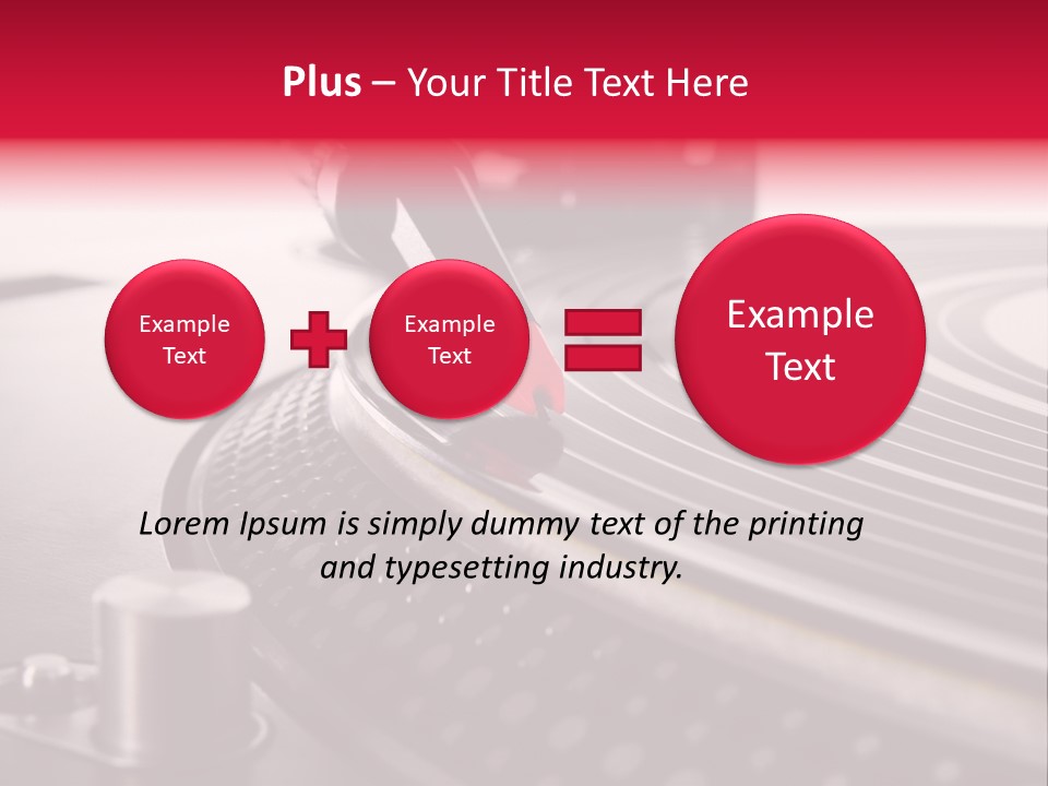 Single Technology White PowerPoint Template