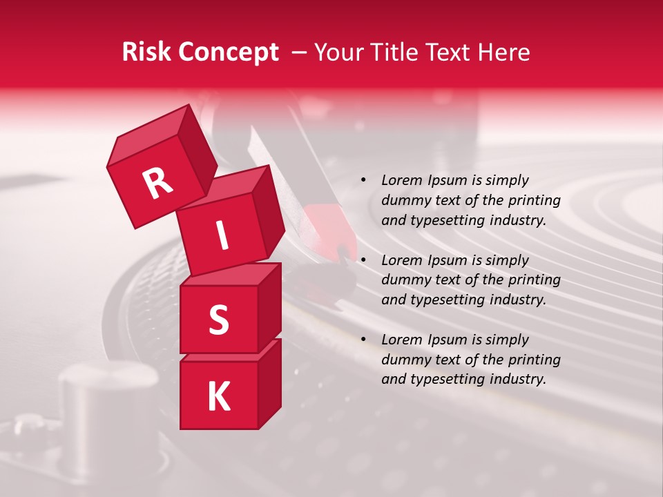 Single Technology White PowerPoint Template