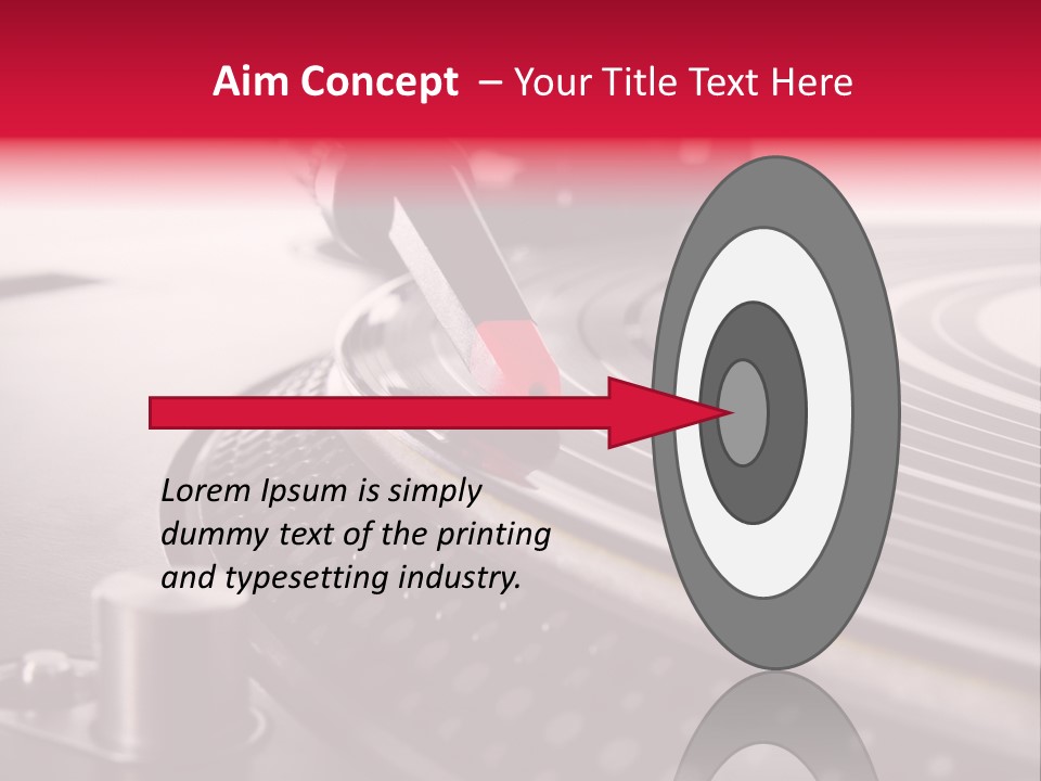 Single Technology White PowerPoint Template