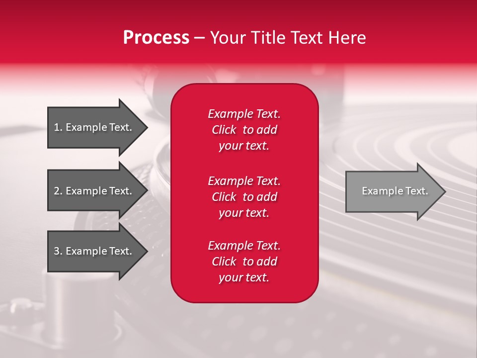 Single Technology White PowerPoint Template