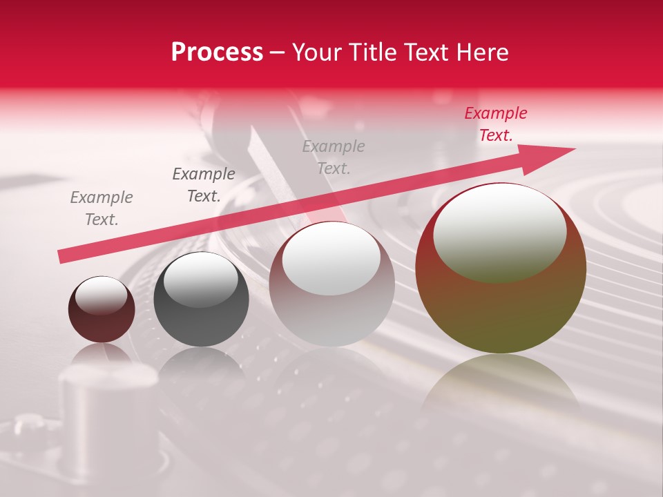 Single Technology White PowerPoint Template